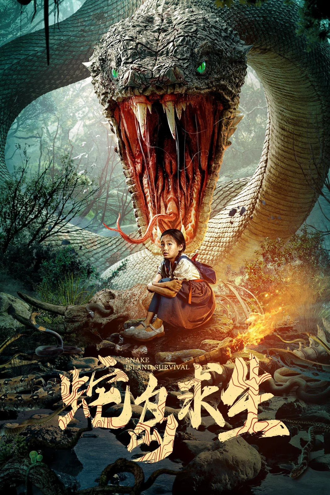 Phim Trốn Thoát Khỏi Đảo Rắn - Snake Island Survival (2025)